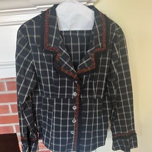 Classic style with beautiful embroidery by neesh Large